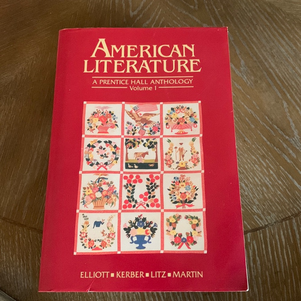 American Literature volume one book